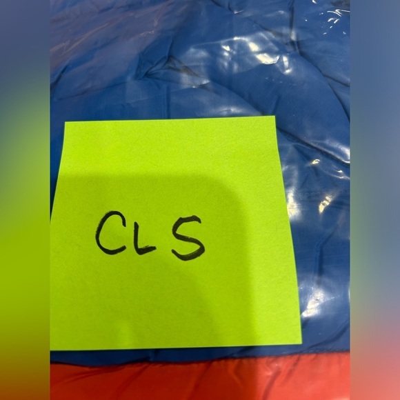 Cotopaxi Women’s Large Fuego Down Insulated Puff Vest Blue Atlantic Stripes NWT - Picture 13 of 13